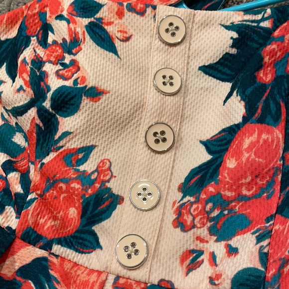 ANTHROPOLOGIE Tracy Reese Floral Magnolia Dress - Picture 4 of 5